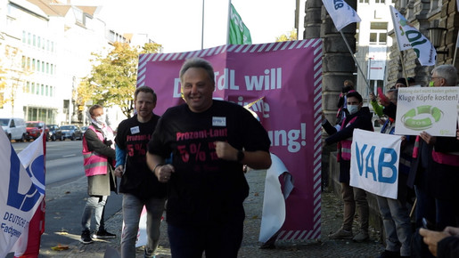 Einkommensrunde 2021: Prozentläufe