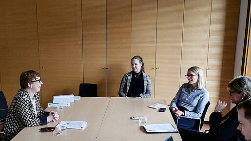 Bildungspolitik, Politikergespräche, Simone Fleischmann, Susanne Lin-Klitzing