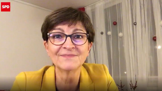 Saskia Esken und Dr. Norbert Walter-Borjans, SPD