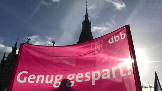 Demonstration in Hamburg