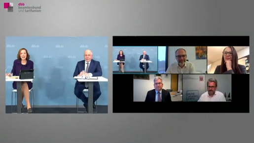 dbb dialog "Pandemie als Innovationstreiber in der Verwaltung"