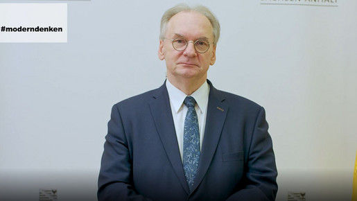 Dr. Reiner Haselhoff, Ministerpräsident Sachsen-Anhalt