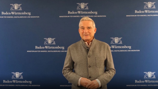 Thomas Strobl, Vorsitzender der Innenministerkonferenz