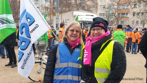 Einkommensrunde 2023, Demo Mainz, BSBD