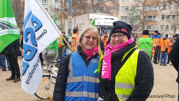 Einkommensrunde 2023, Demo Mainz, BSBD