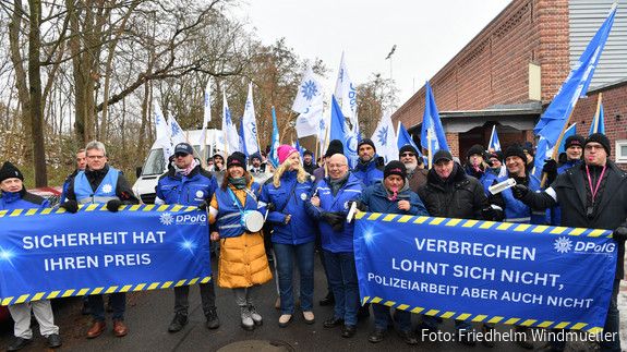Einkommensrunde 2023, dbb, DPolG, GDL, Demo Potsdam, Tv-L