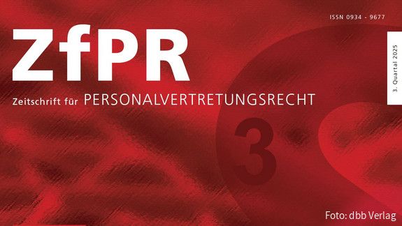 Eine Grafik mit weißer Schrift "ZfPR" auf rotem Grund